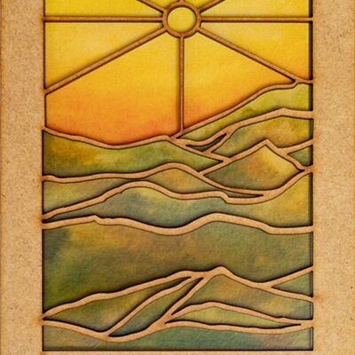 Carte – Œuvre d’art – Horizon – KOMONI AQ2