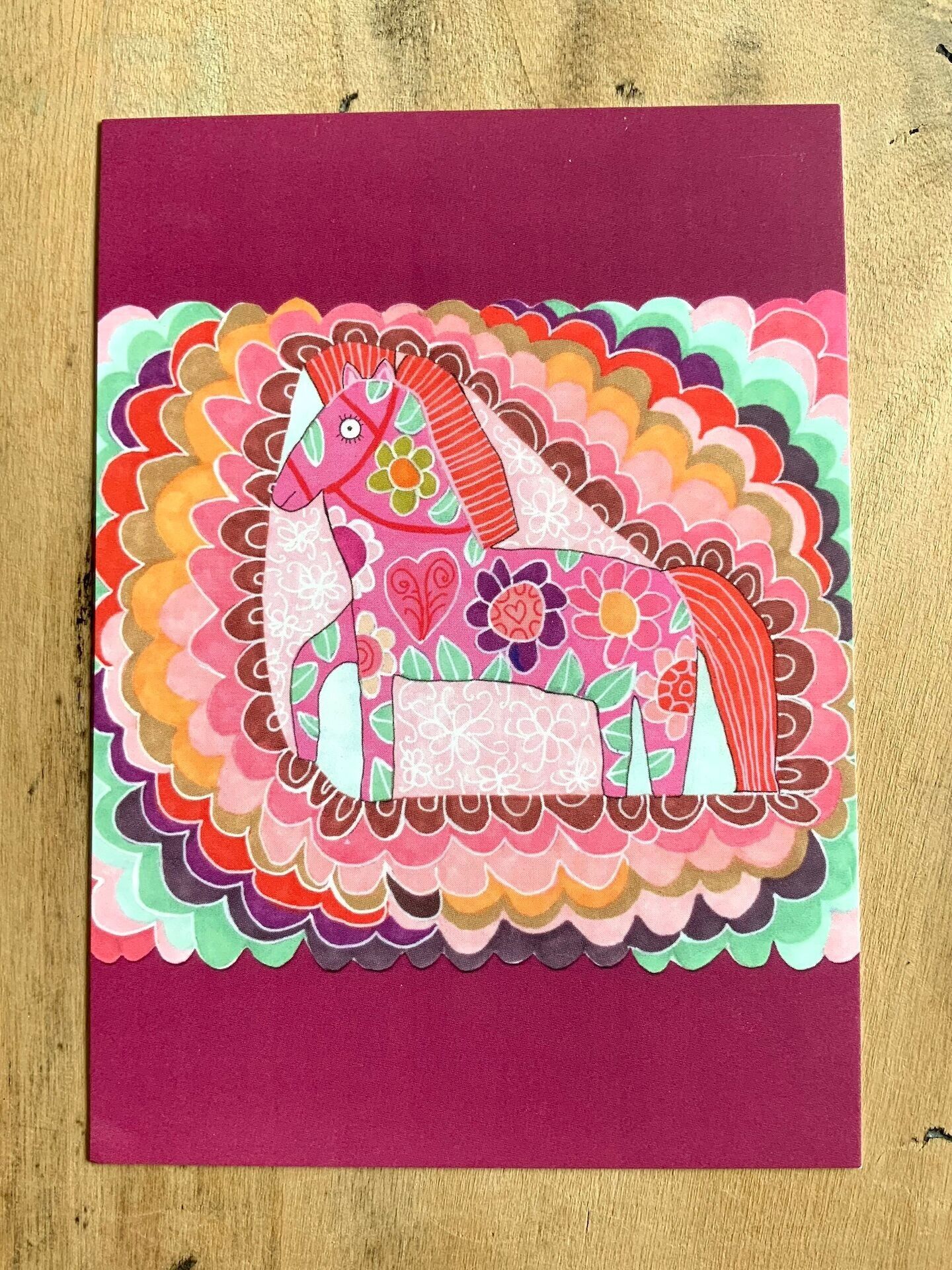 Horse Card