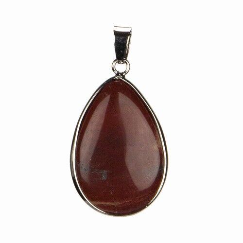 Set di ciondoli, 32x22mm, diaspro rosso