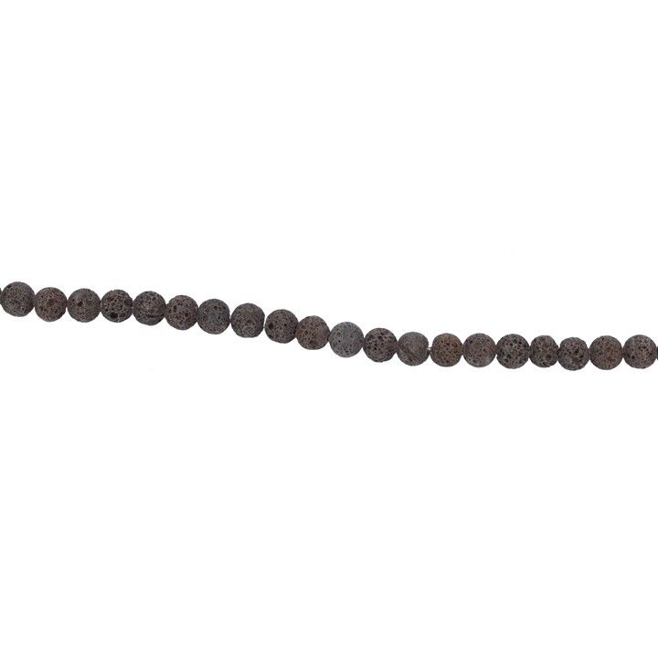 Strang Braune Lava, 8mm