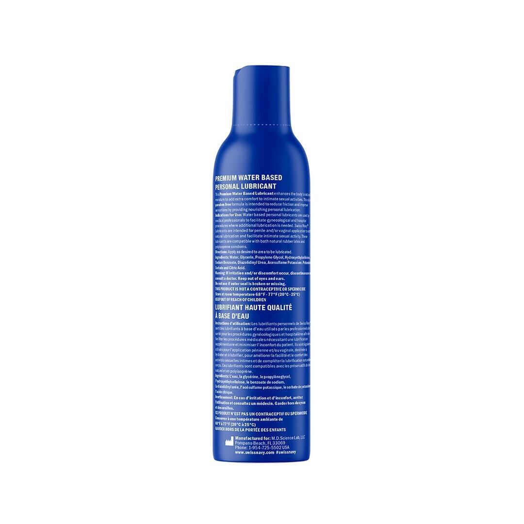 Lubrificante personale premium a base d'acqua e gel sessuale per coppie - 6 fl oz / 177 ml