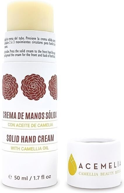 Feste Handcreme mit Kamelienöl plastikfrei – 50g