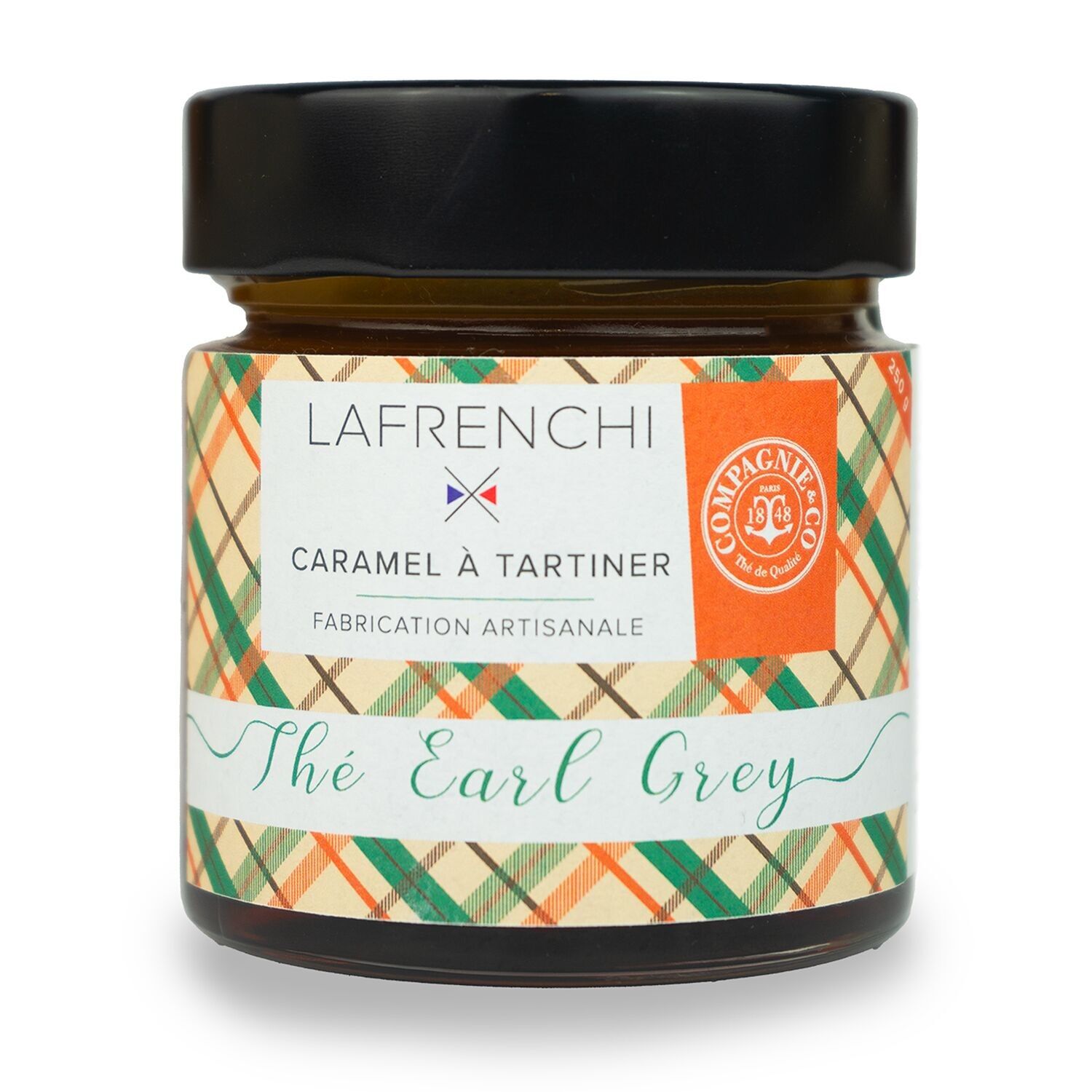 Caramel à Tartiner au Thé Earl Grey - 250 g (en collaboration avec le thé Compagnie & Co)