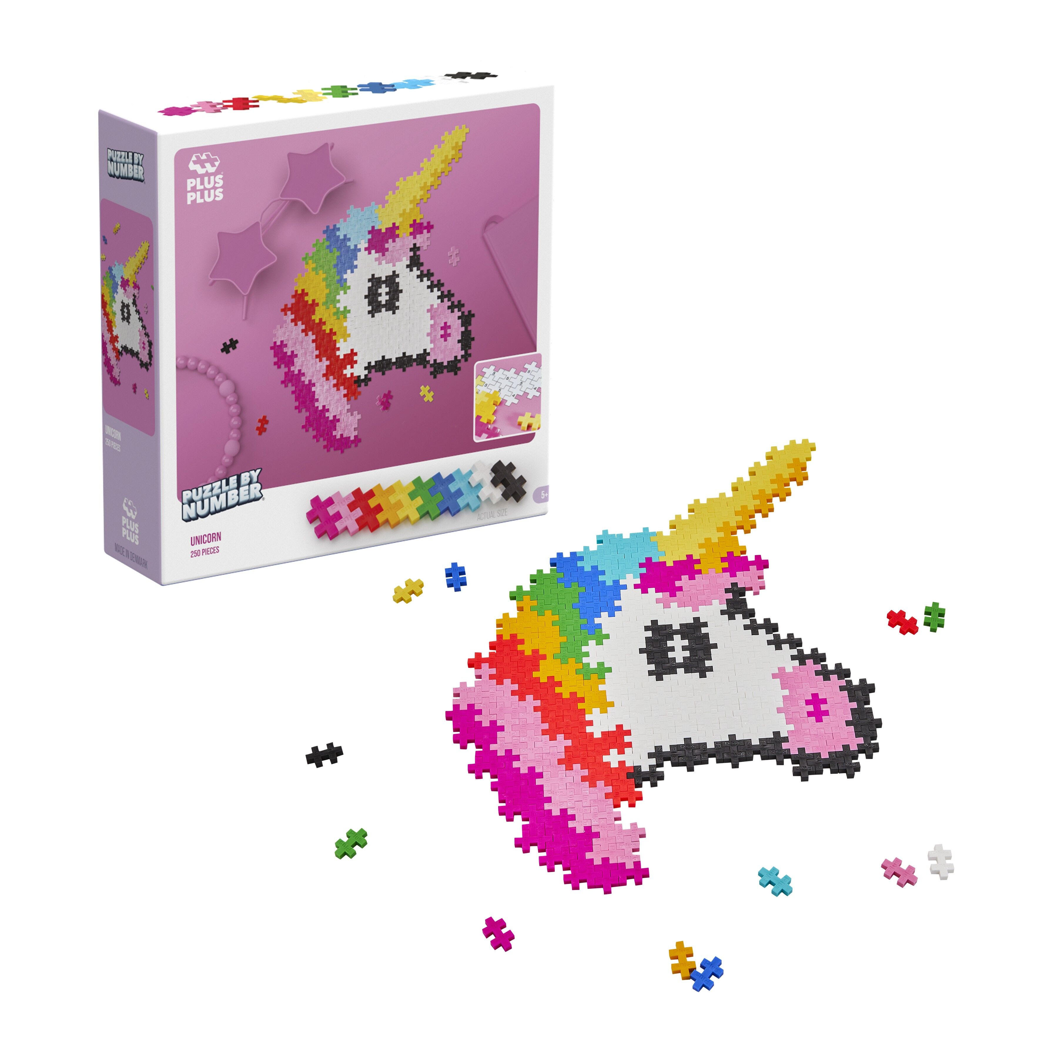 Puzzle Unicorno 250 pezzi / Gioco di costruzione / Educativo / Abilità motorie fini