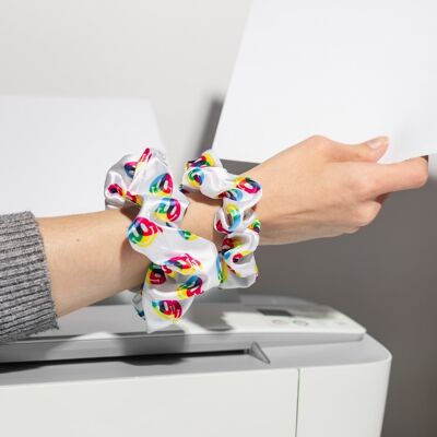 Baby Satin Scrunchie CMYK