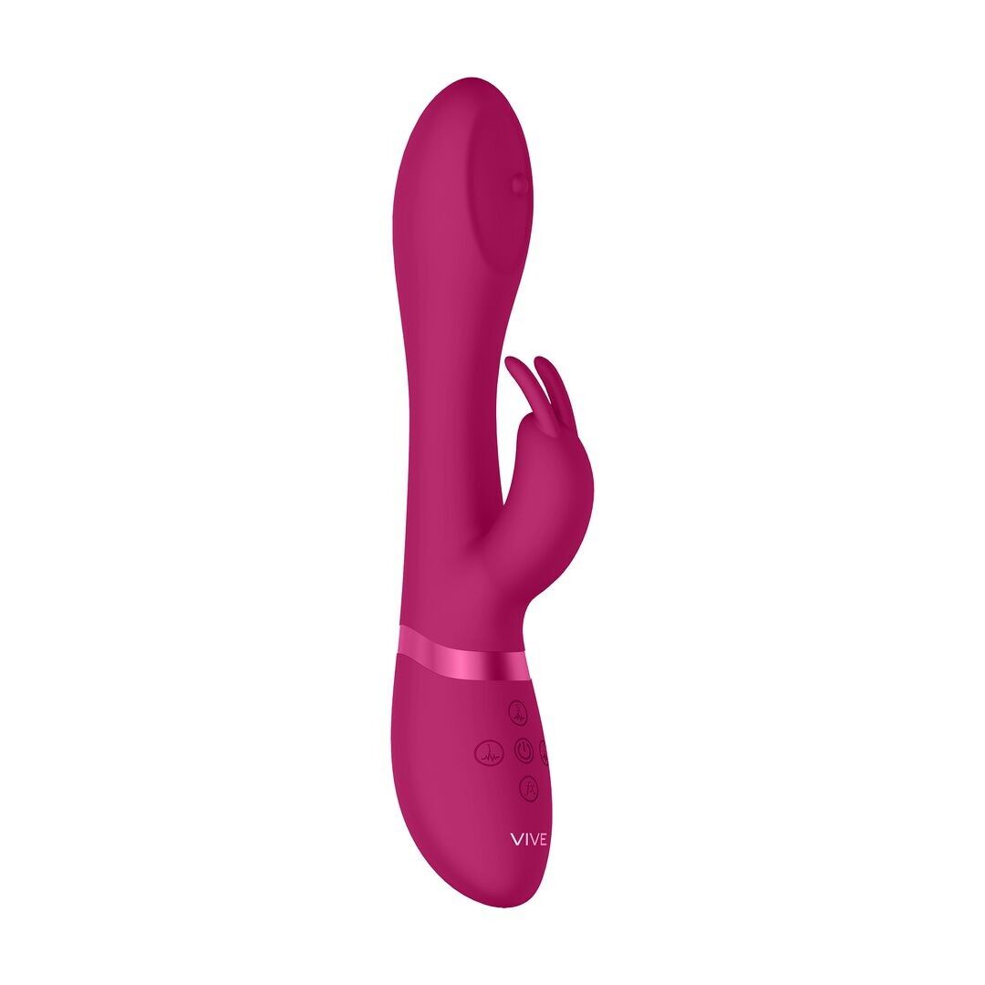 VIVE by Shots - Mira - Rotating G-spot Bunny - Pink