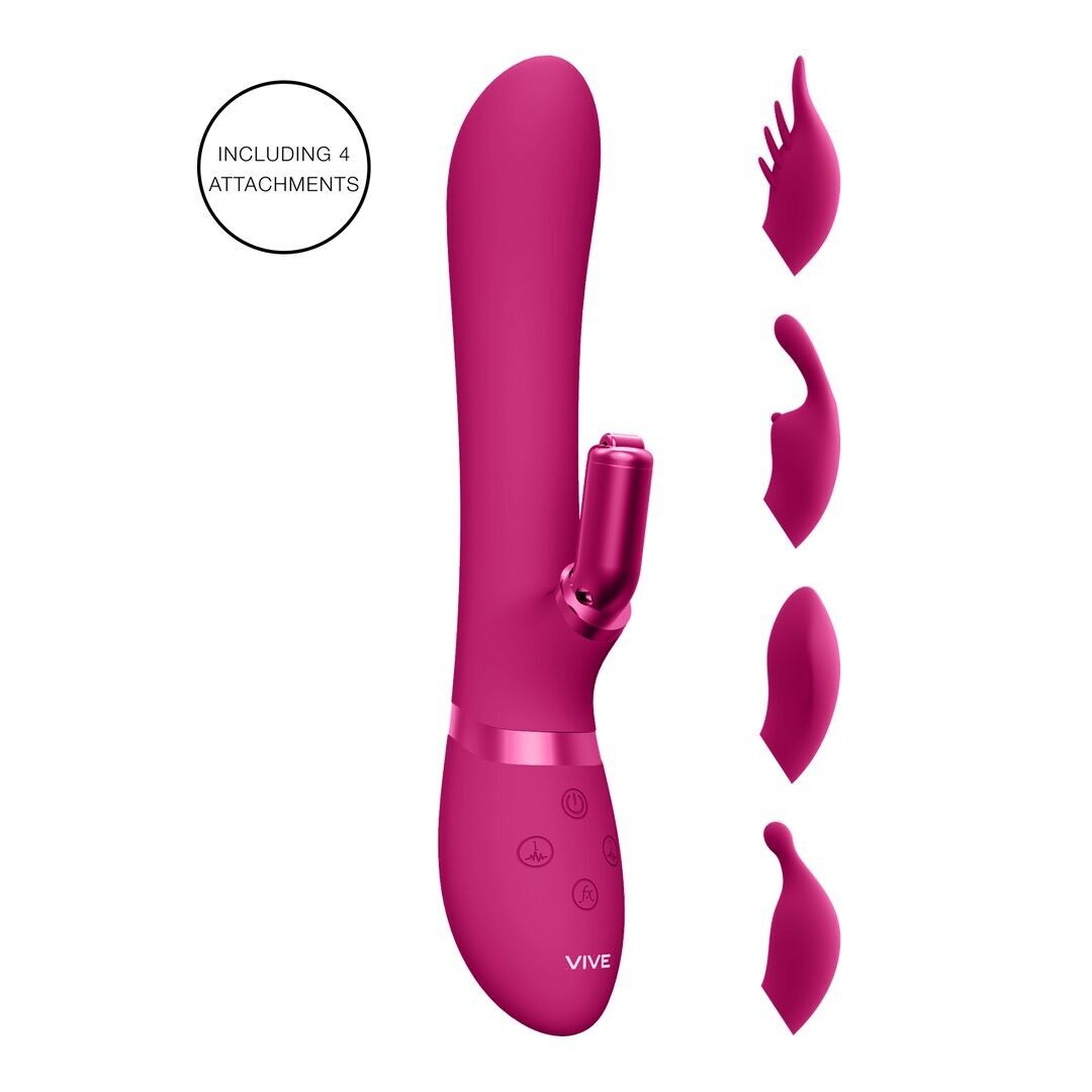 VIVE by Shots – Chou – G-Punkt- und Klitorisstimulator – Pink