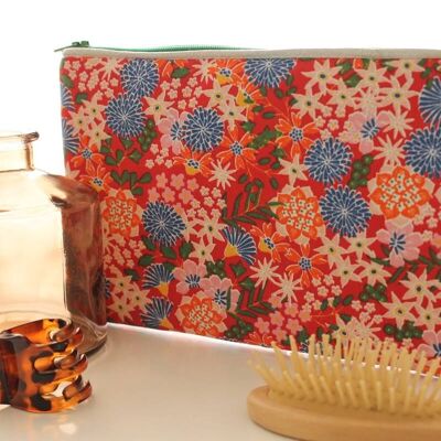 Bolsa con cremallera de jardín rojo de Alna