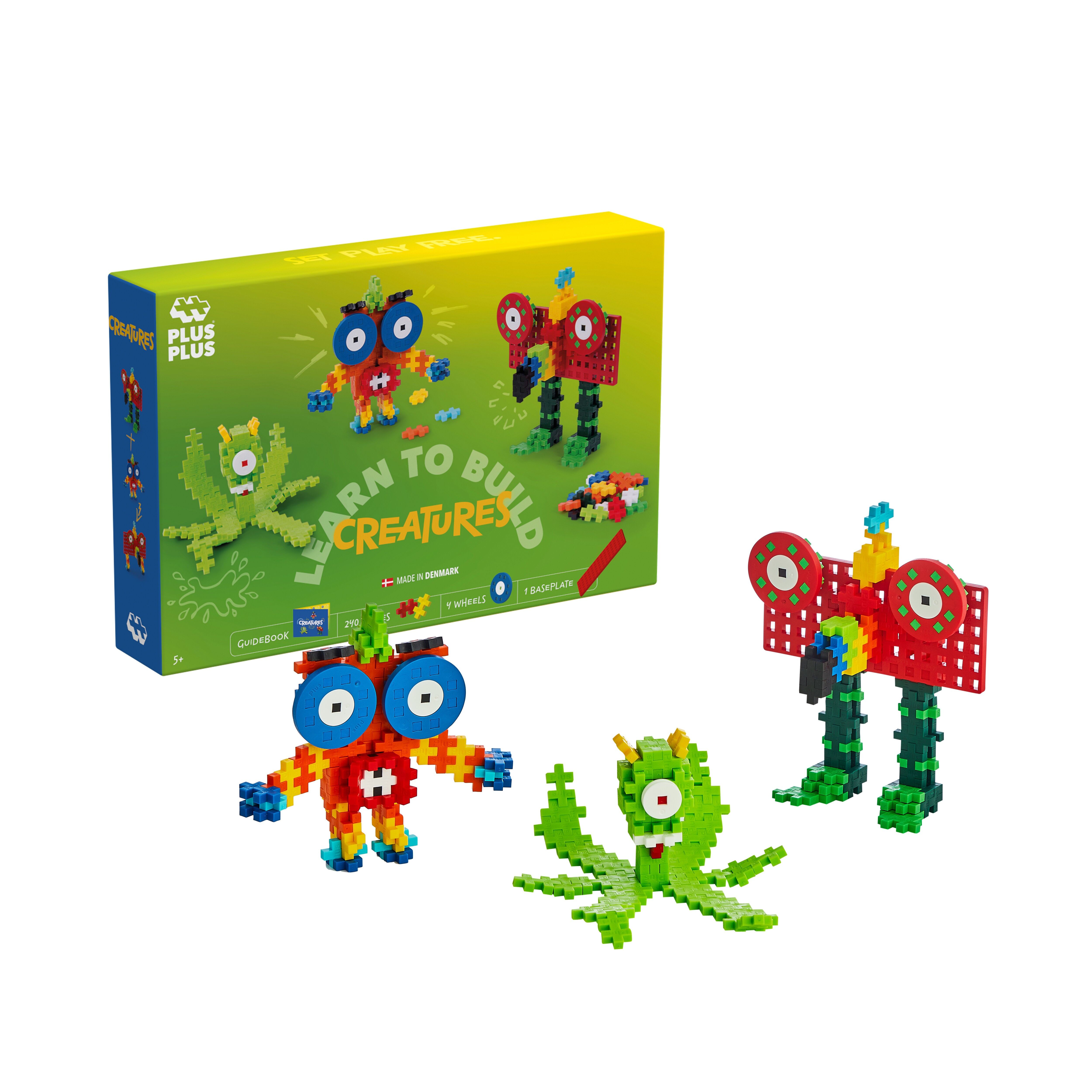 Creatures Discovery Kit 240 Teile / Konstruktionsspiel / Pädagogisch / Feinmotorik