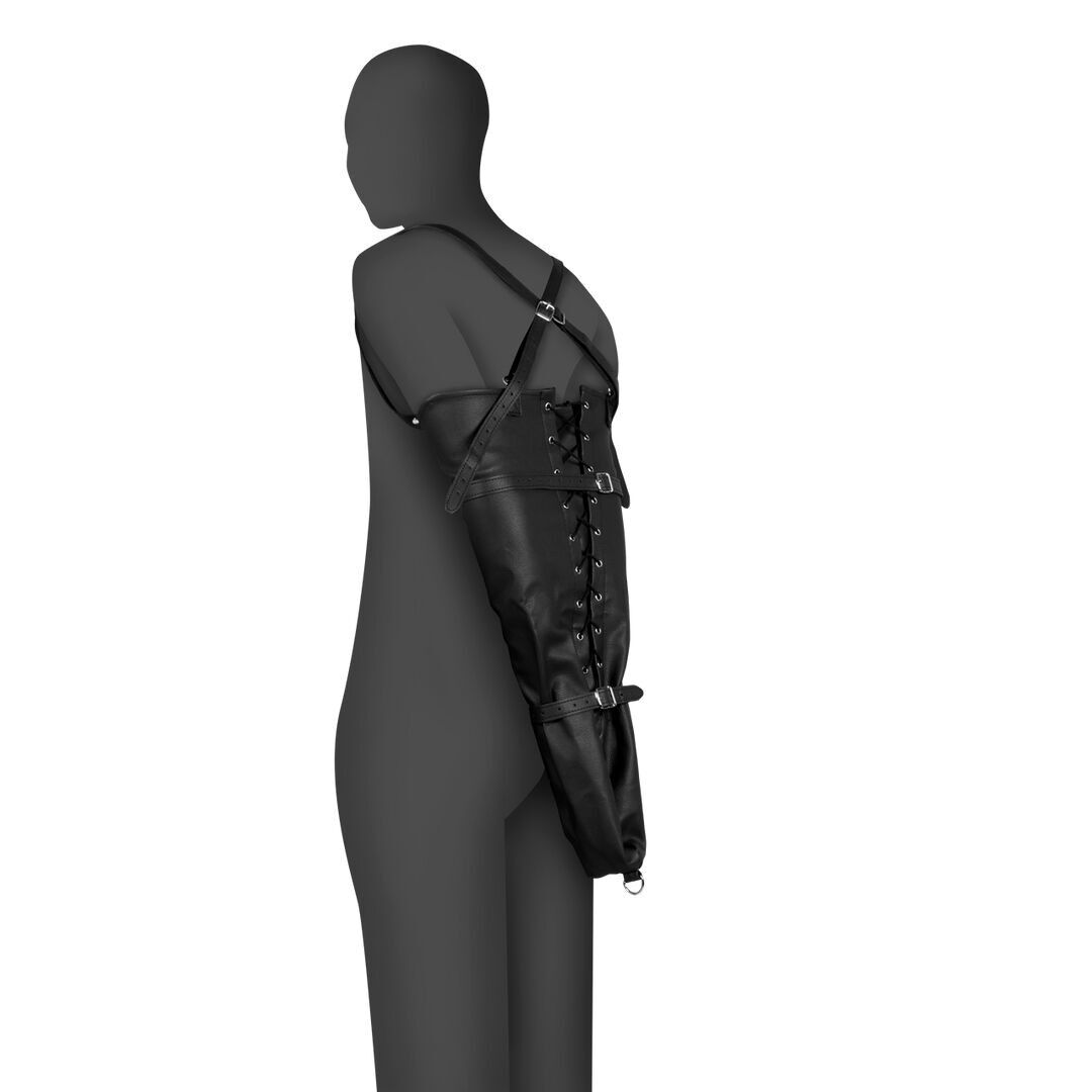 Aie! by Shots - Retenue de bras à lacets et manches longues - Noir...