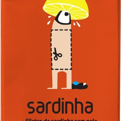 Filets de sardines sans peau et sans arêtes aux olives et au citron