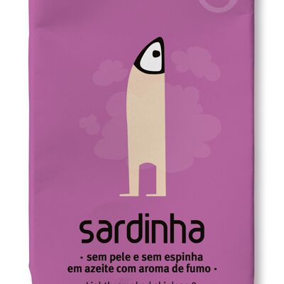 Sardina - Sardinas ahumadas sin piel ni espinas en aceite de oliva