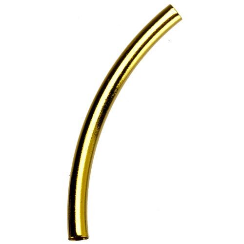 1.000 barre/tubi, curvi, 2,0x25mm, oro