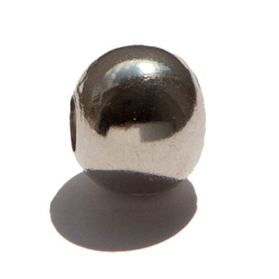 500g de billes de métal, 12mm, argent