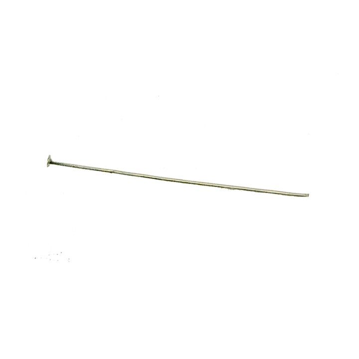 500g headpins 11, 70mm, silver