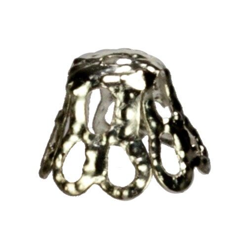 2.000 Perlenkappen D7, Silber