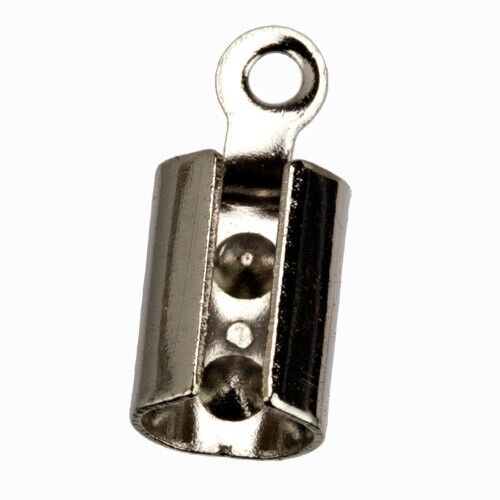 200 Endstücke klappbar, 6mm, Kupfer