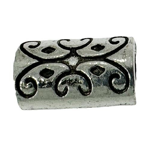 50 distanziatori, 13x8mm, argento