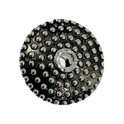 100 spacers, 10x3mm, silver