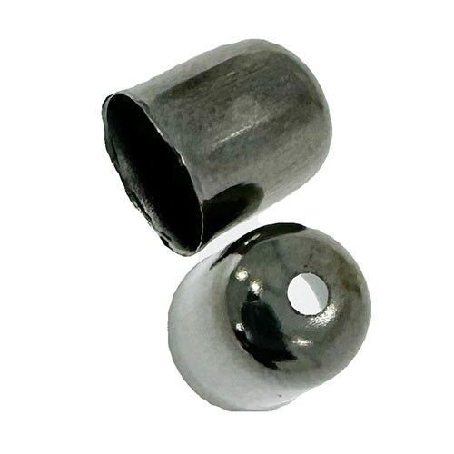 1.000 Endkappen, 7,1mm, Anthrazit