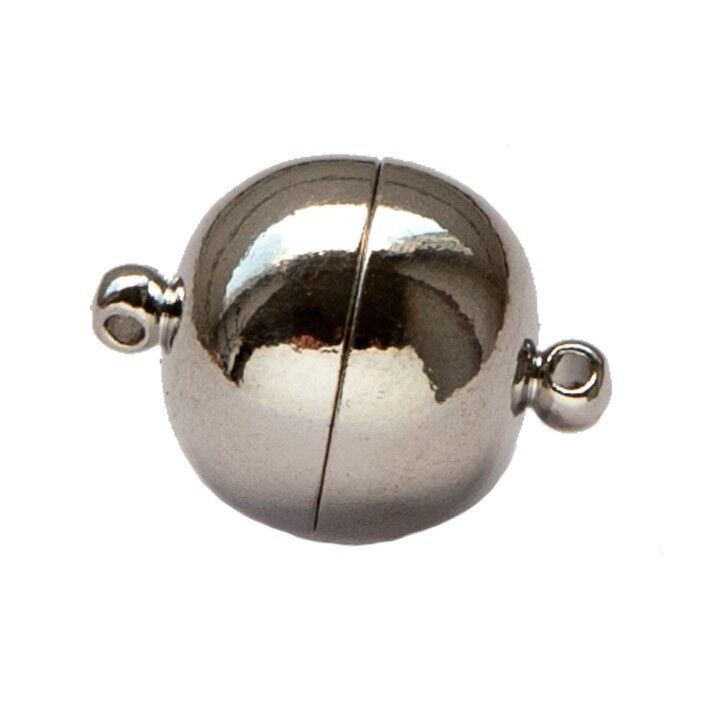 Chiusura magnetica a sfera, 16 mm, argento
