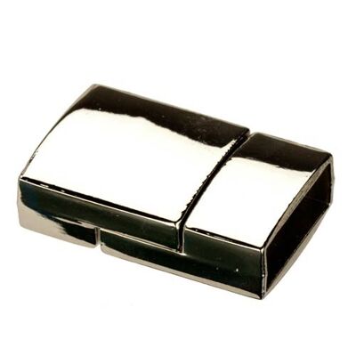 Chiusura magnetica, per 14x5mm, argento