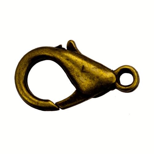 1.000 Moschettone M02, 12x7mm, verde antico