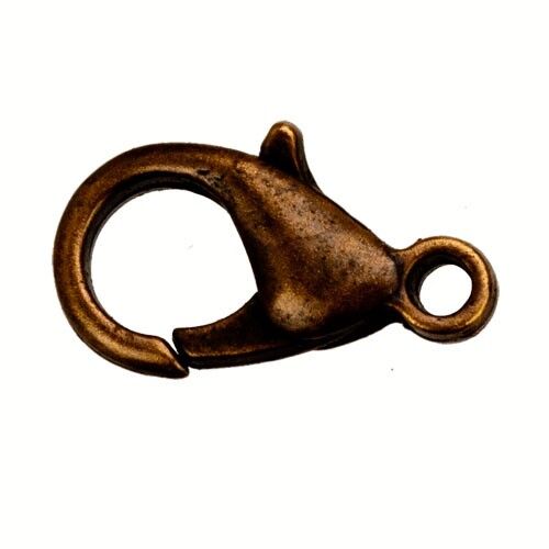 1.000 Moschettone M01, 10x5mm, rosso antico