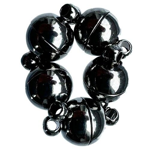 Chiusura magnetica a sfera, 8 mm, antracite