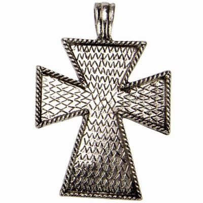 ciondolo croce 62x53mm