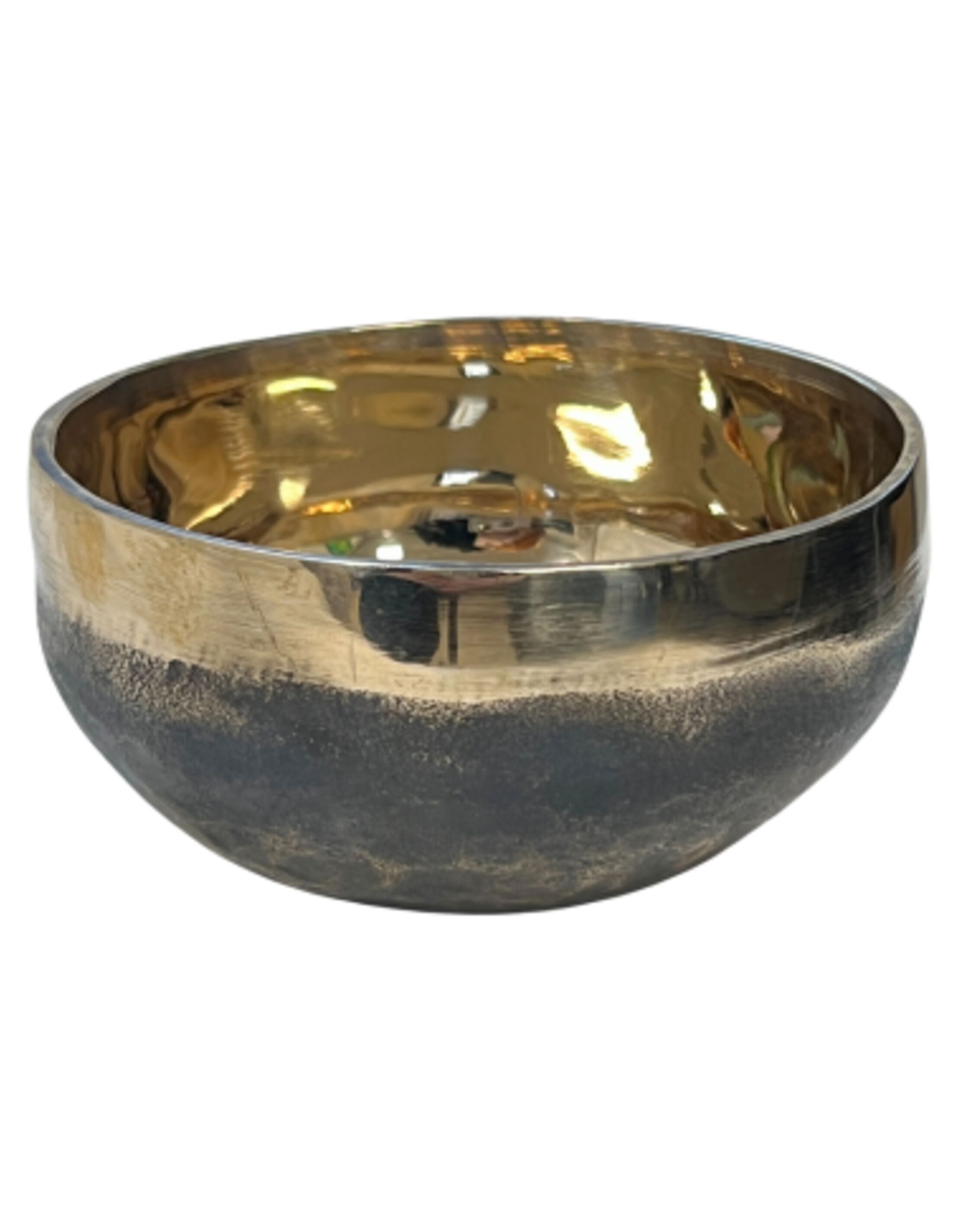 Klangschale Ishana gold/schwarz 10-11 cm