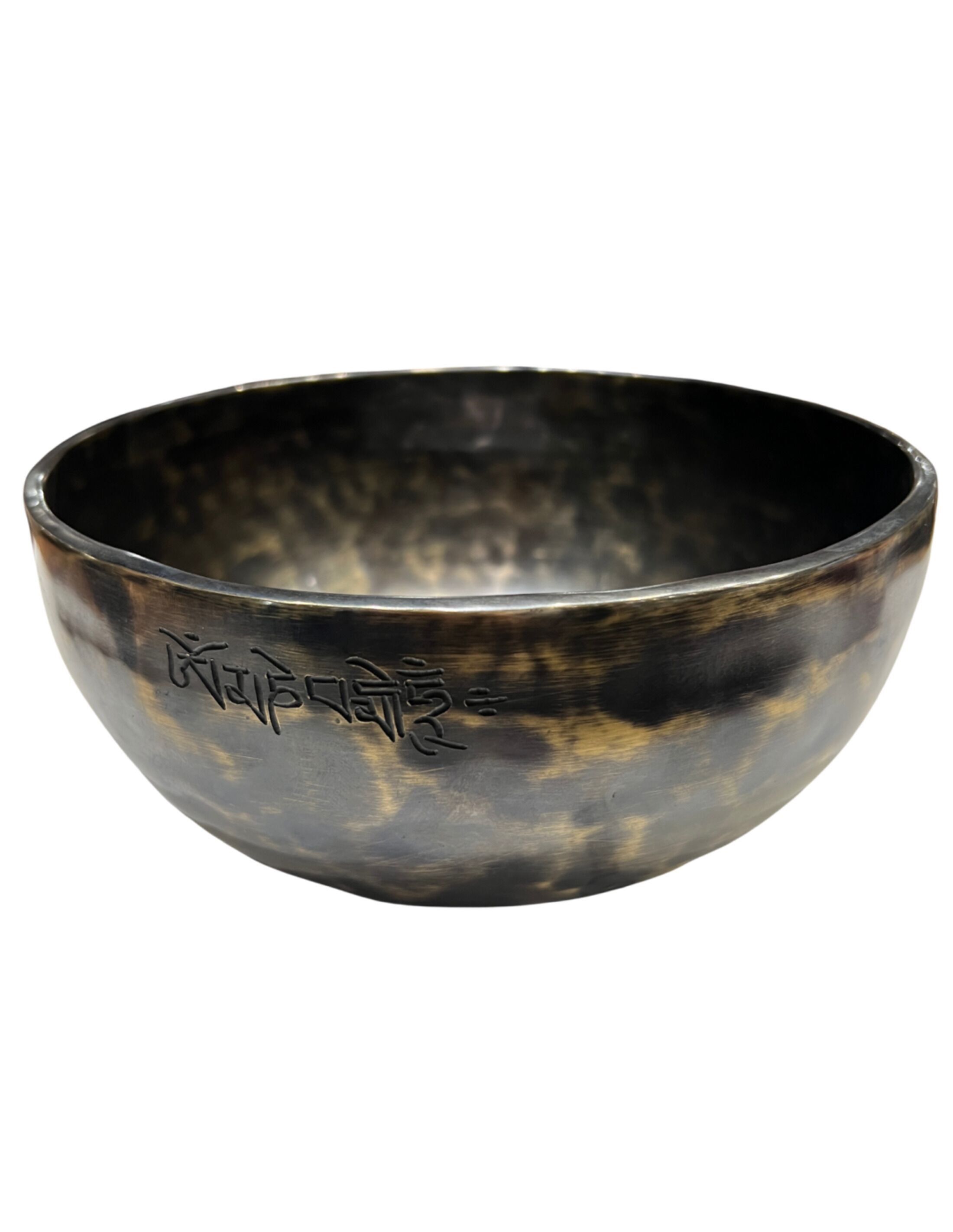 Klangschale Vollmond dunkel - 20 cm