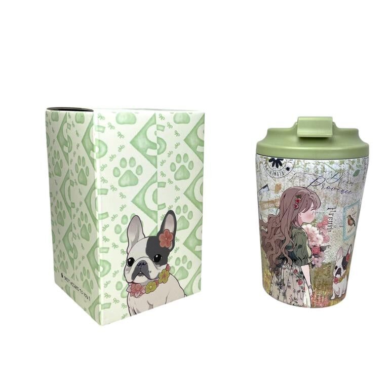 Tasse à café en forme de poupée de bonbon pour femme avec base antidérapante de haute qualité