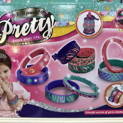 Kit de joyería para niños, juguete infantil, regalo.