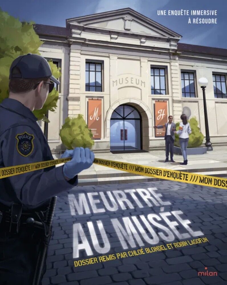 GAME BOOK - MURDER AT THE MUSEUM
