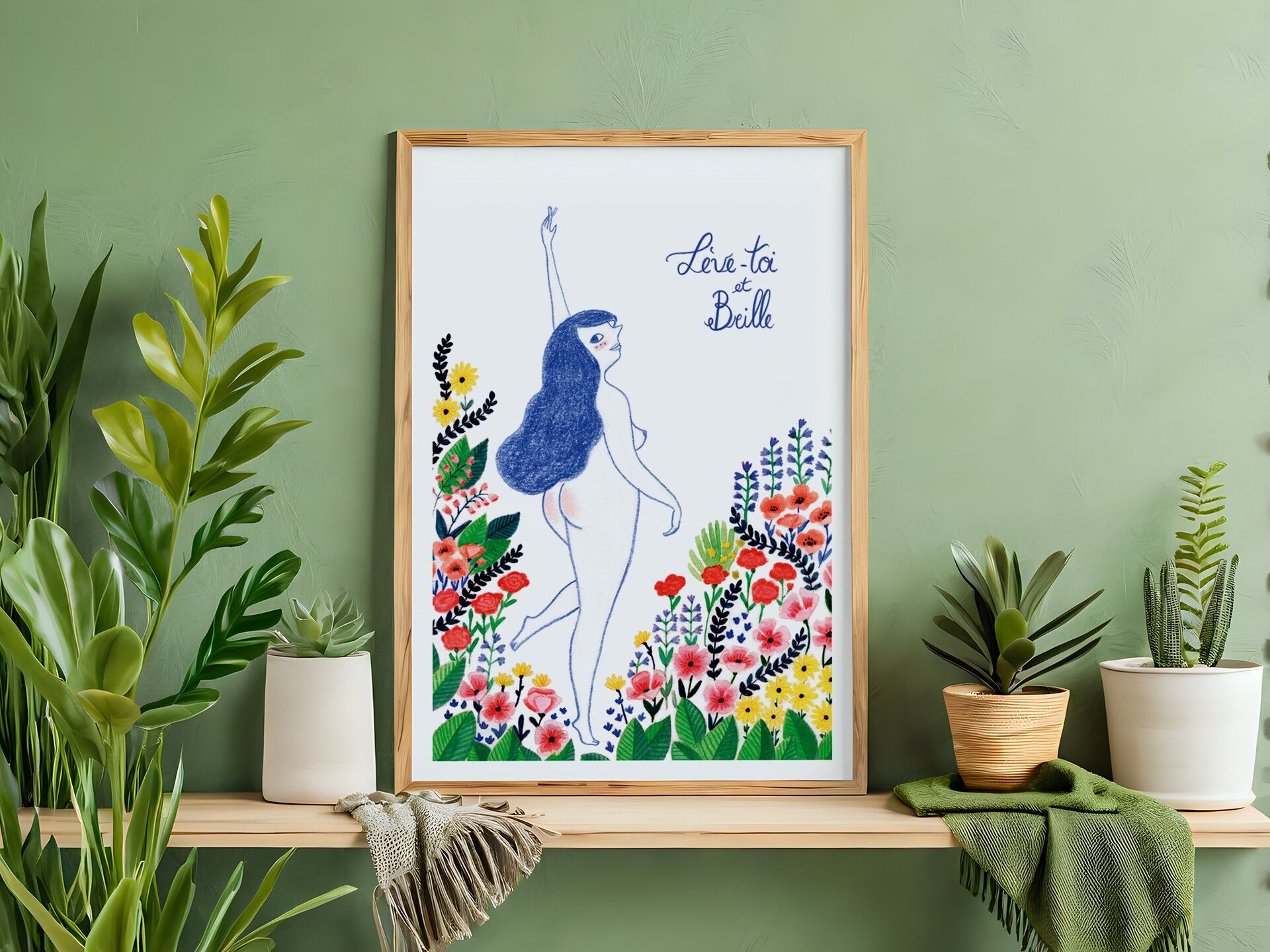 Plakat "Brille" (A4)