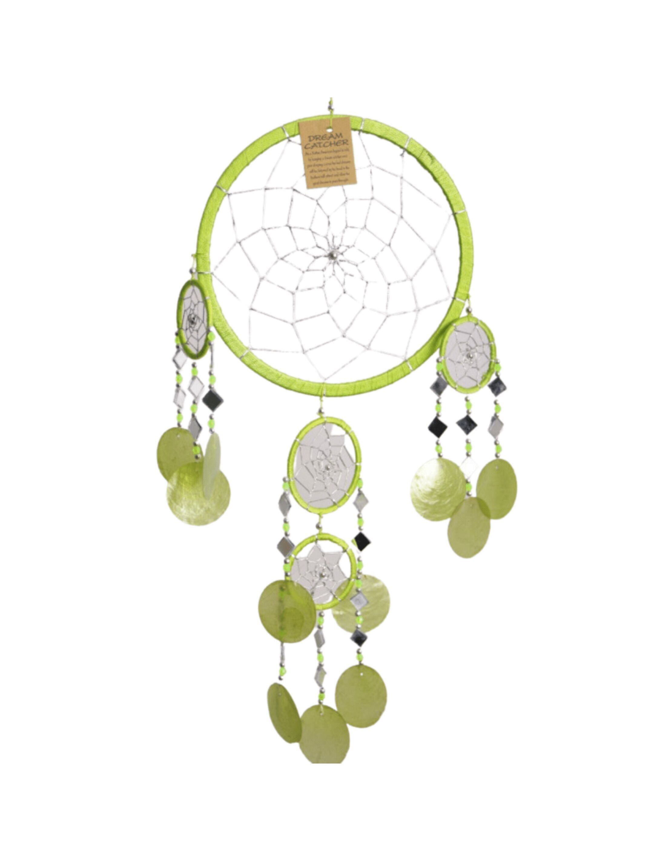 Guscio specchio acchiappasogni 22 CM - Verde