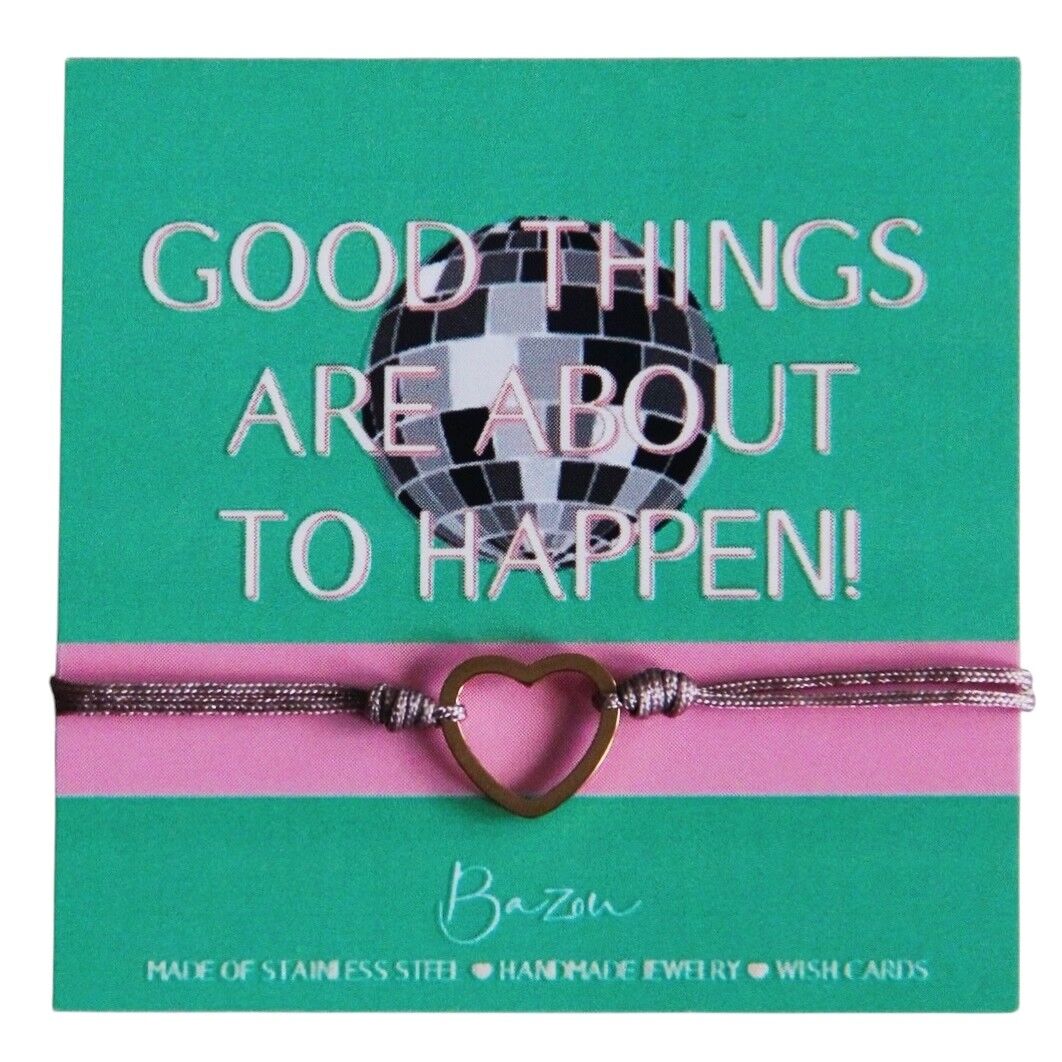 De bonnes choses sont sur le point de se produire