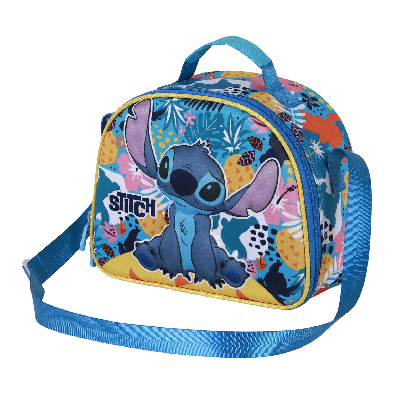 Disney Lilo e Stitch Colors-3D Lunch Bag, Turchese