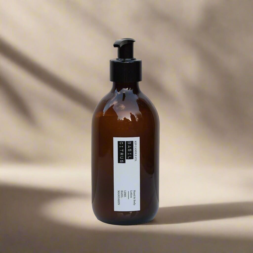 Lozione mani e corpo al basilico e agrumi