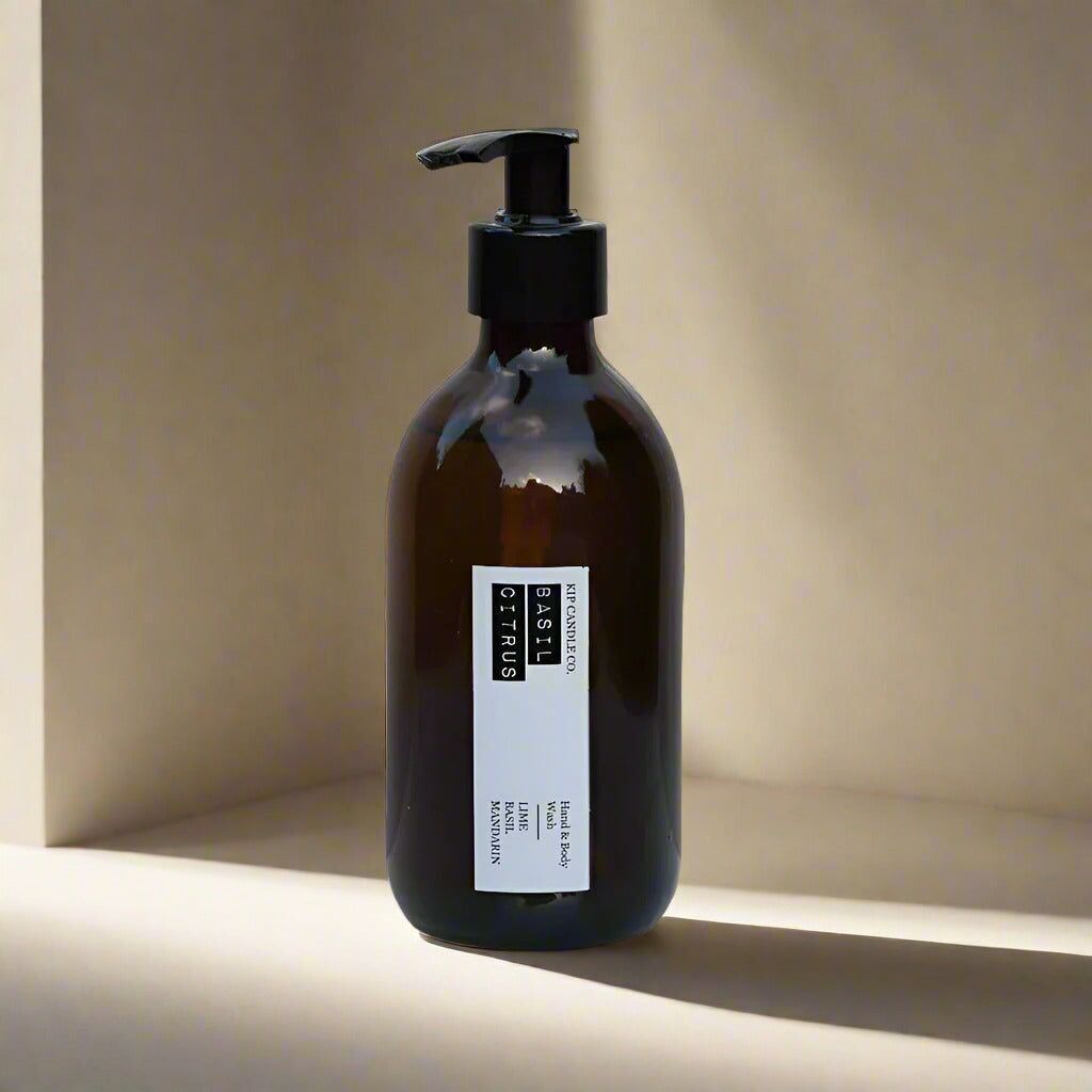 Detergente mani e corpo al basilico e agrumi