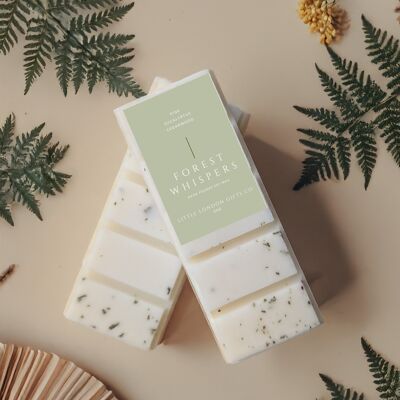 Botanical Wax Melt Snap Bars, Forest Whispers - 50g Snap Bar