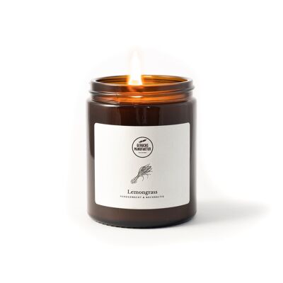 Candela profumata alla citronella