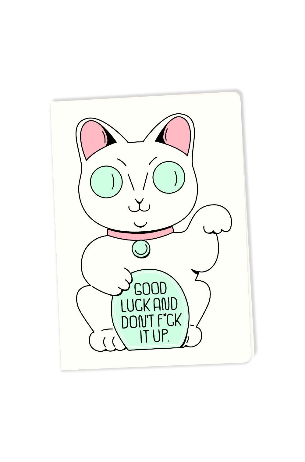 Greeting Card with Envelope C6 Lucky Cat