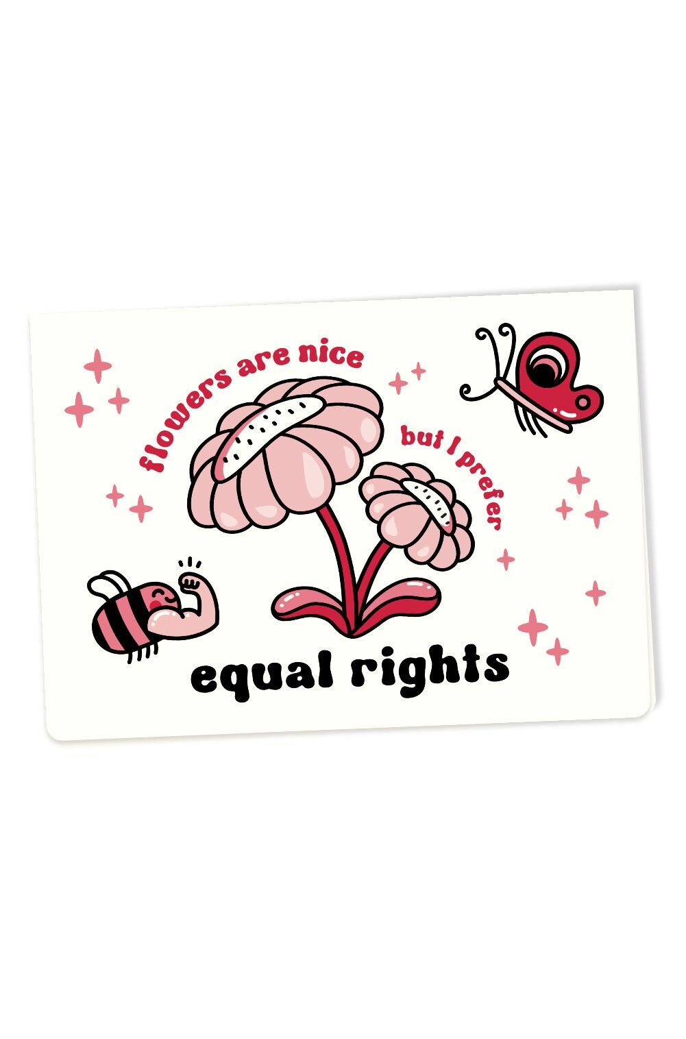 Greeting Card with Envelope C6 Equal Rights