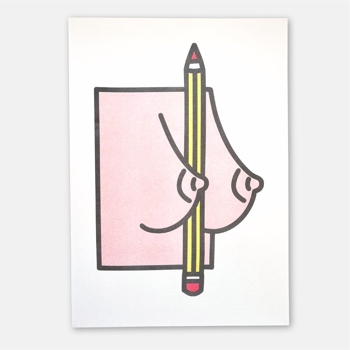 Riso Poster Pencil A4 | A3