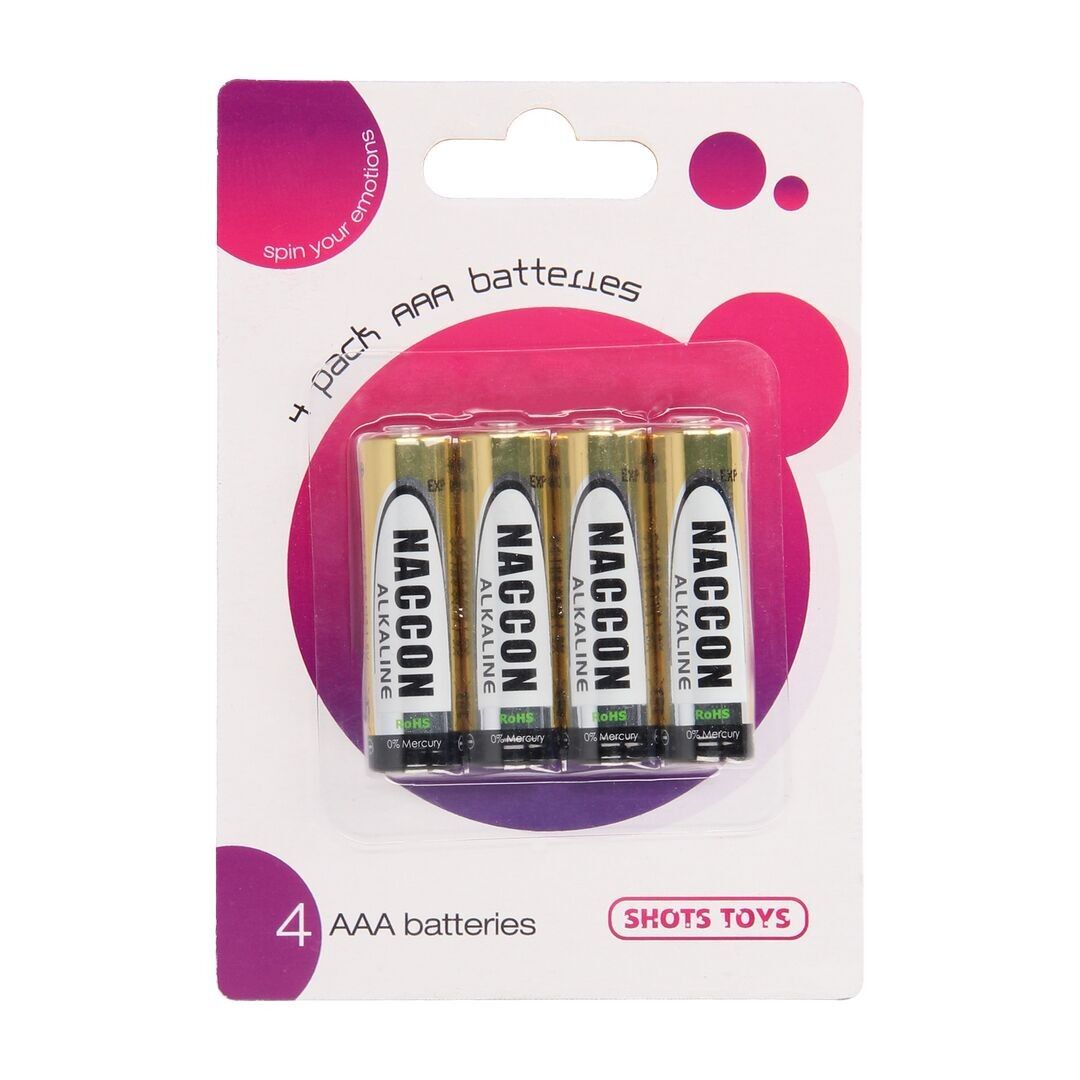 Batterie AAA - Alcaline - Confezione da 4