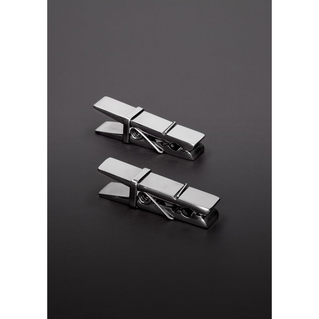 Steel by Shots - Morsetti per capezzoli in tessuto