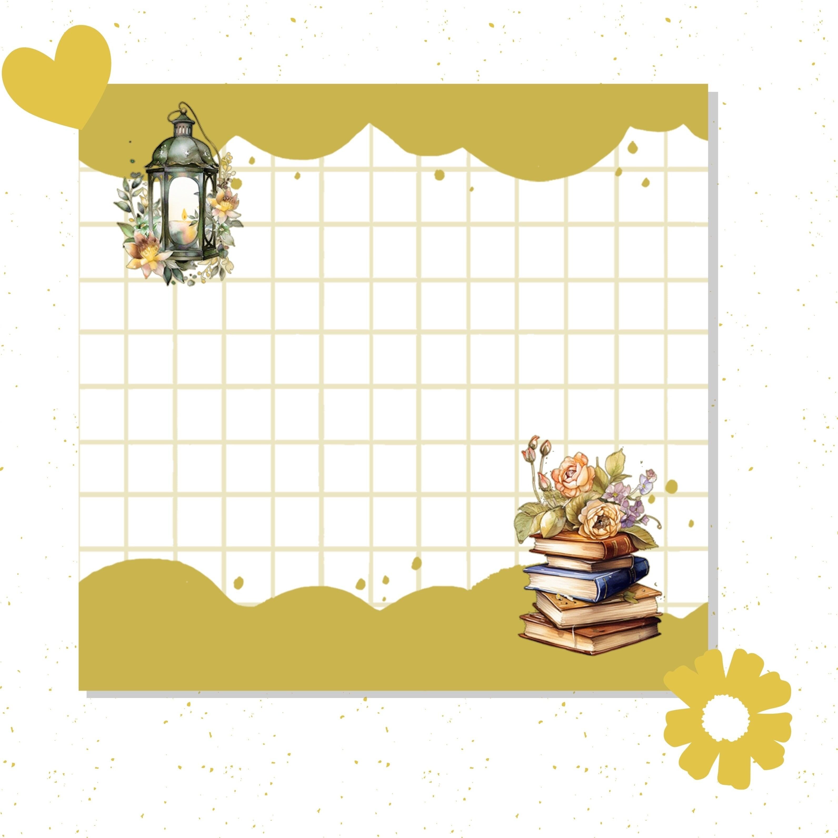 Notes autocollantes de vieux livres