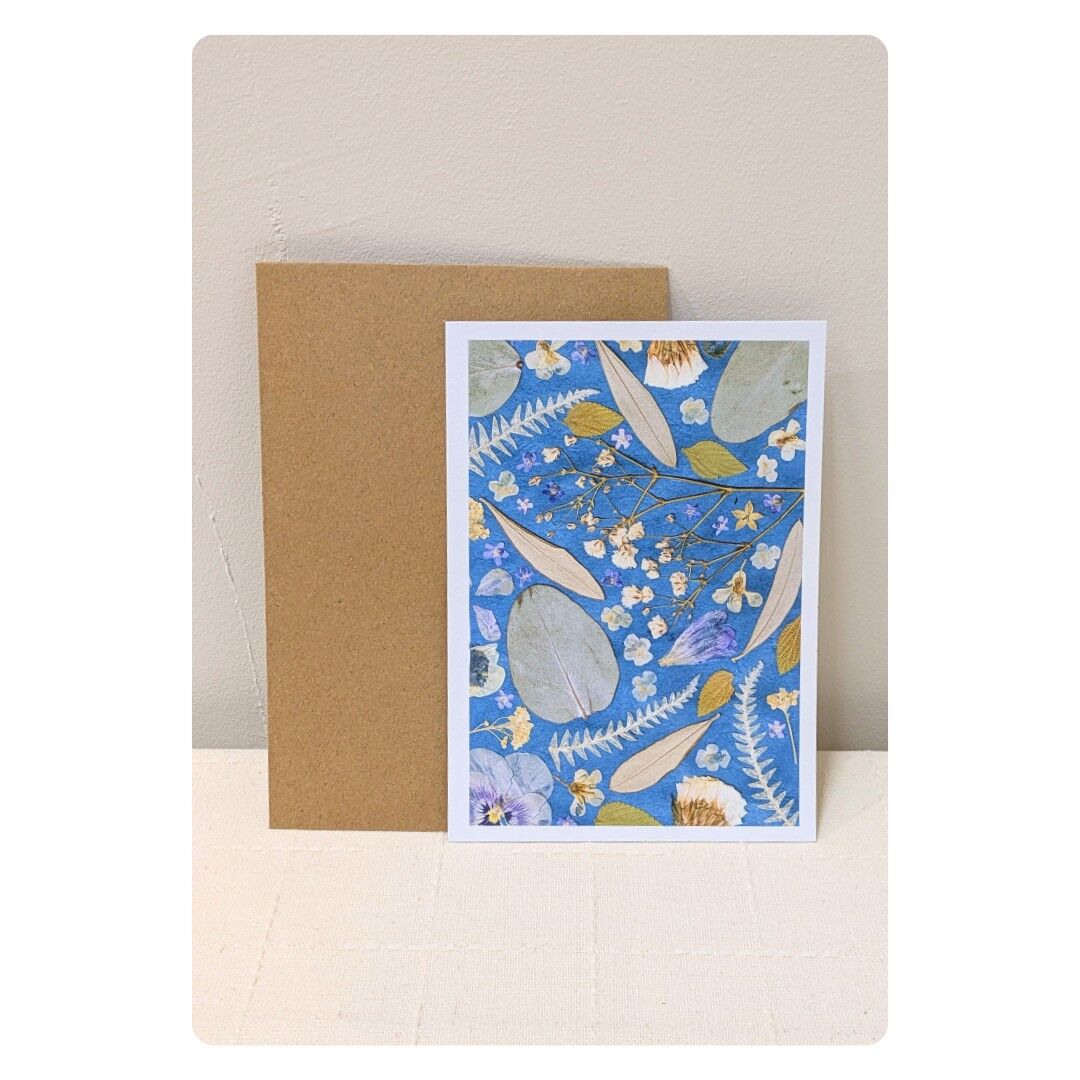 Cartolina dell'erbario con busta CAMILLE